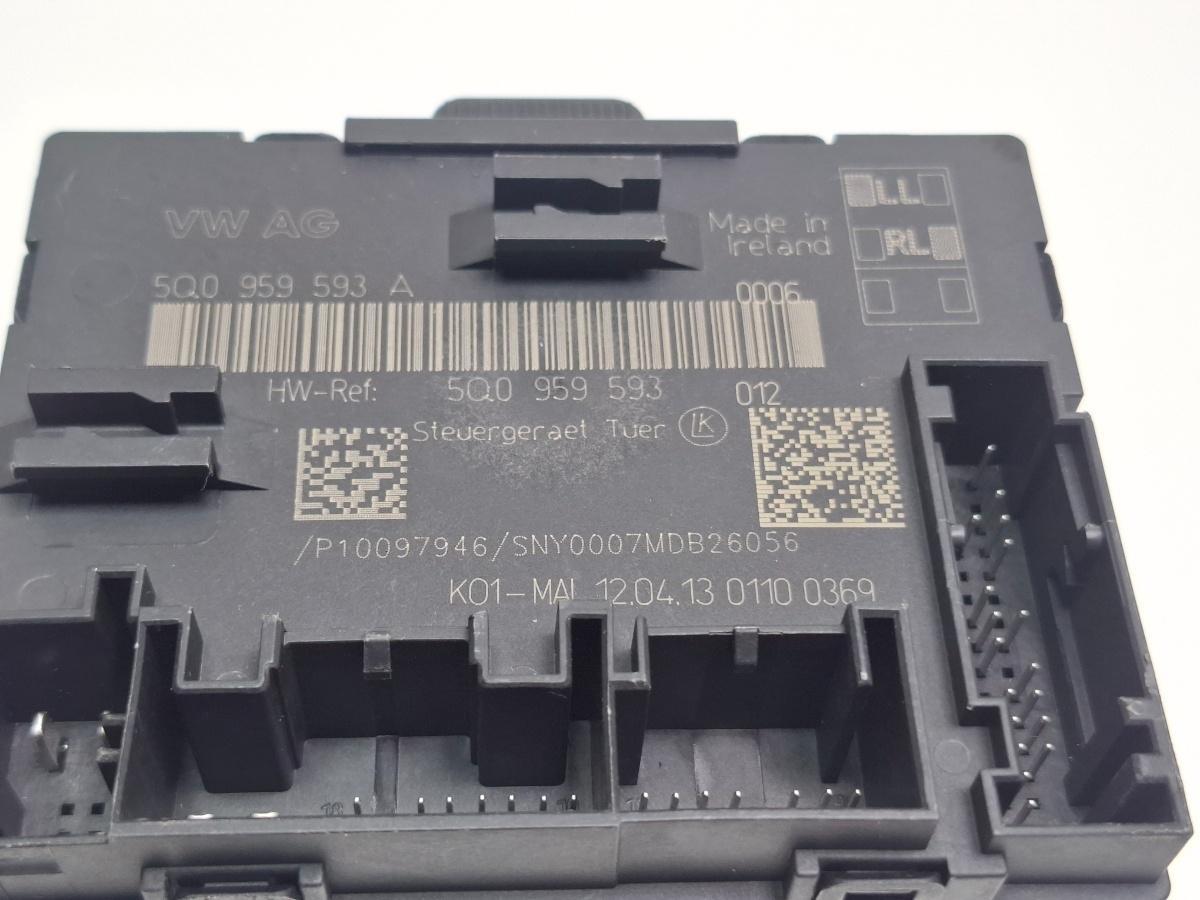 Modul usa stanga fata AUDI A3 Sportback 8VA, 8VF 2012 - > TDI CLHA 5Q0959593A