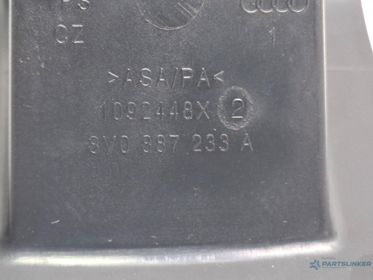 Capace ISOFIX AUDI A3 Sportback 8VA, 8VF 2012 - > TDI CLHA 8V0887233A