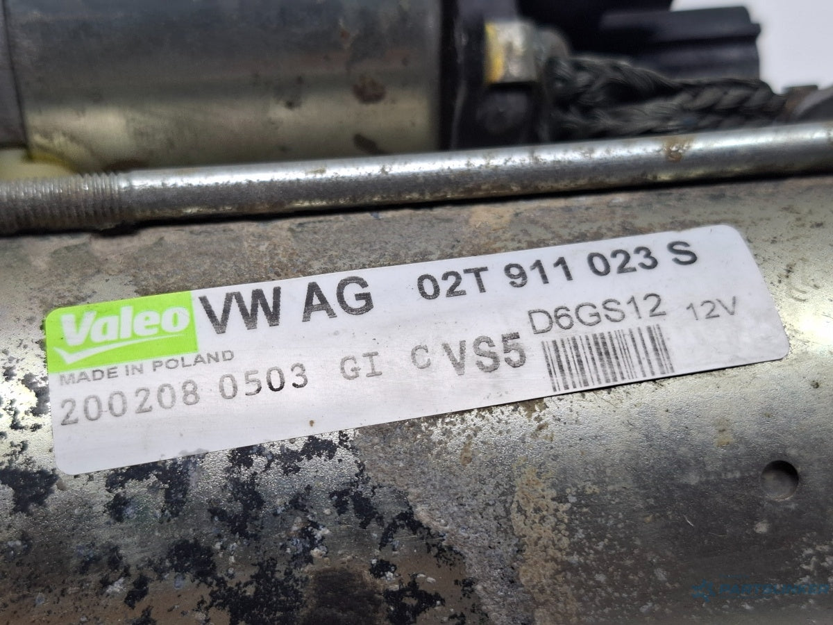 Electromotor SKODA FABIA II 542 2006 - 2014 1.2 1.2 BBM, CHFA 02T911023S