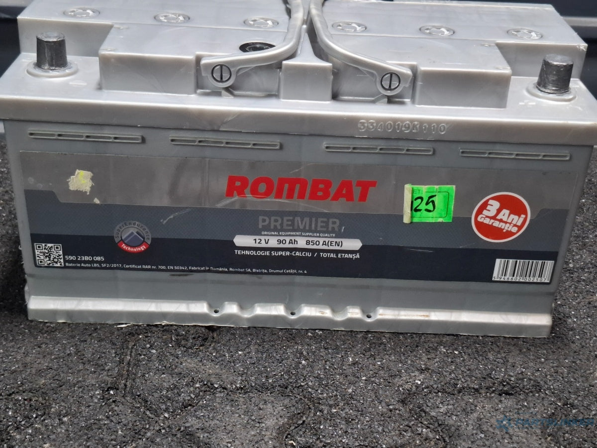 Baterie ROMBAT PREMIER 12V 90Ah 850A AUDI A4 IV 8K2, B8 2007 - 2015 TDI CAGB, CJCB, CSUB 000915105CF