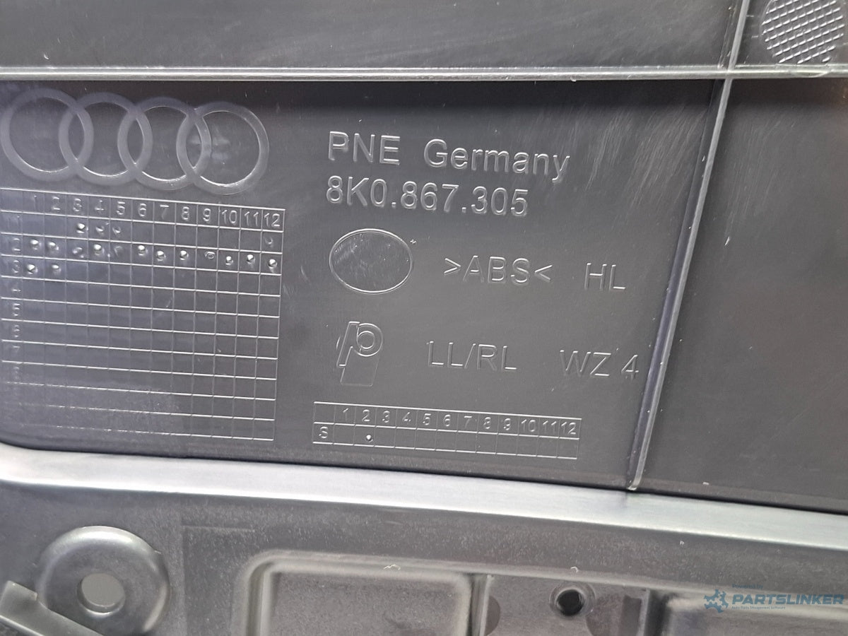 Panou usa stanga spate AUDI A4 IV 8K2, B8 2007 - 2015 TDI CAGB, CJCB, CSUB 8K0867305