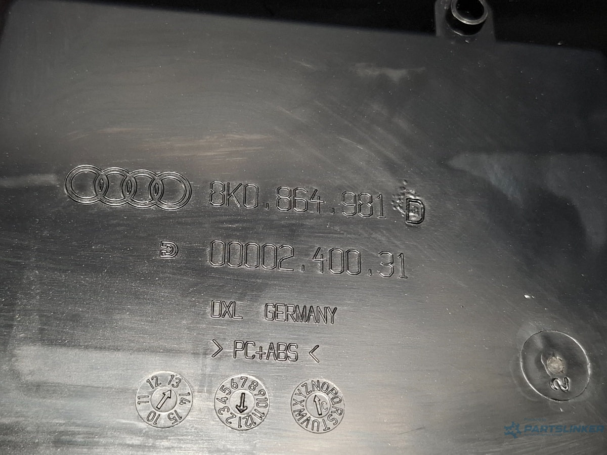 Cotiera AUDI A4 IV 8K2, B8 2007 - 2015 TDI CAGB, CJCB, CSUB 8K0864981D