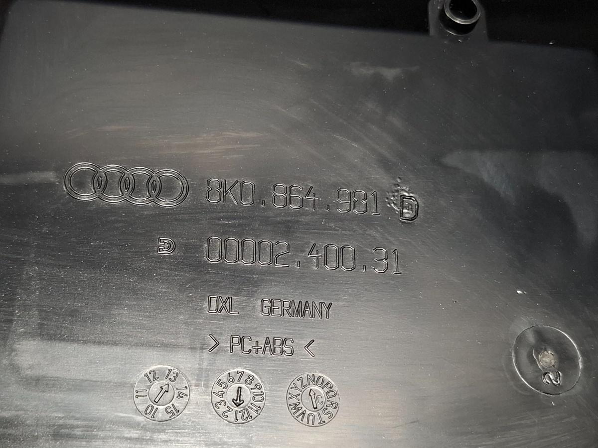 Cotiera AUDI A4 IV 8K2, B8 2007 - 2015 TDI CAGB, CJCB, CSUB 8K0864981D