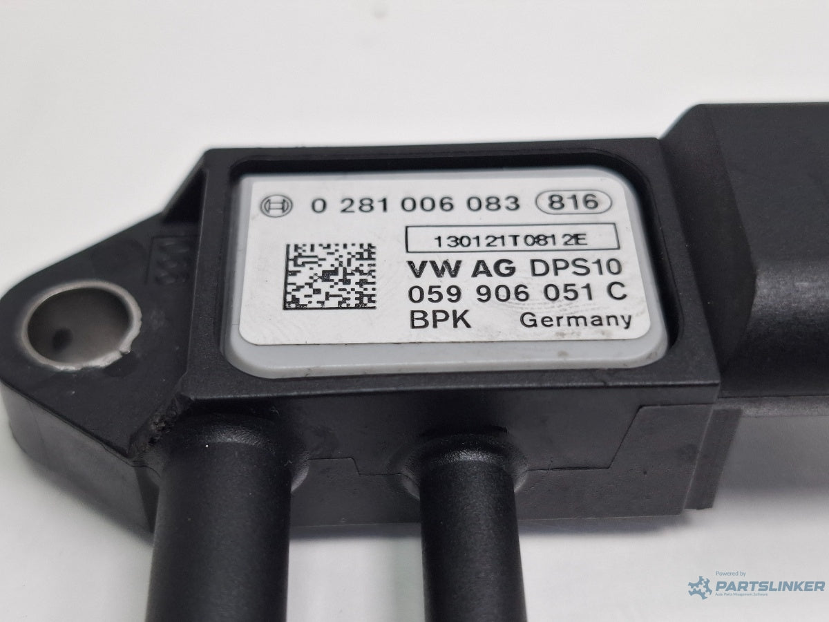 Senzor presiune gaze AUDI A4 IV 8K2, B8 2007 - 2015 TDI CAGB, CJCB, CSUB BOSCH 0281006083 059906051C