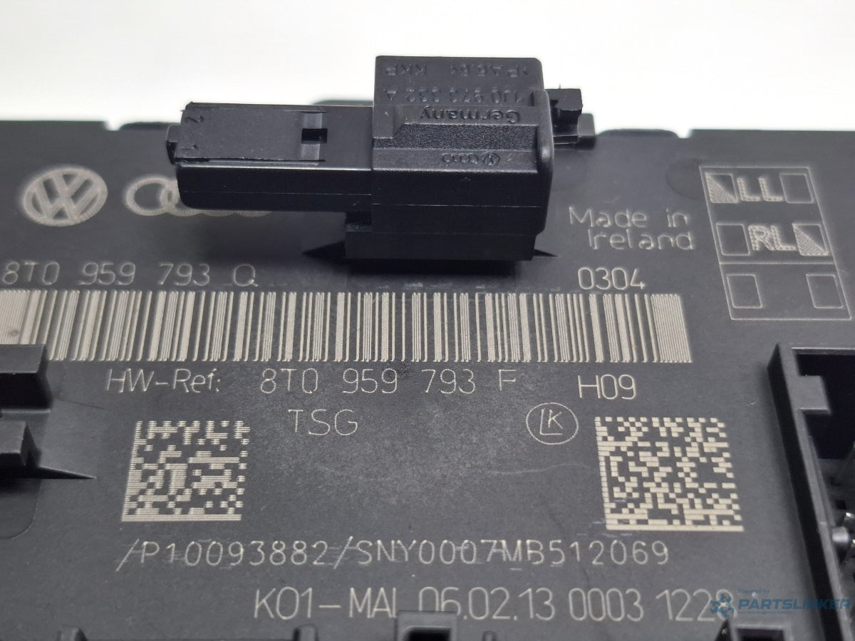 Modul usa stanga fata AUDI A4 IV 8K2, B8 2007 - 2015 TDI CAGB, CJCB, CSUB 8T0959793Q , 8T0959793F