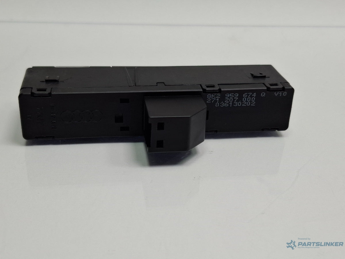 Buton Start/ Stop AUDI A4 IV 8K2, B8 2007 - 2015 TDI CAGB, CJCB, CSUB 8K2959674Q