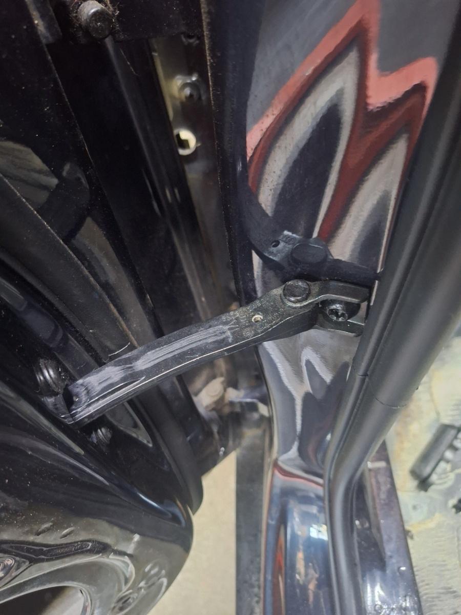 Limitator portiera spate stanga AUDI A4 IV 8K2, B8 2007 - 2015 TDI CAGB, CJCB, CSUB