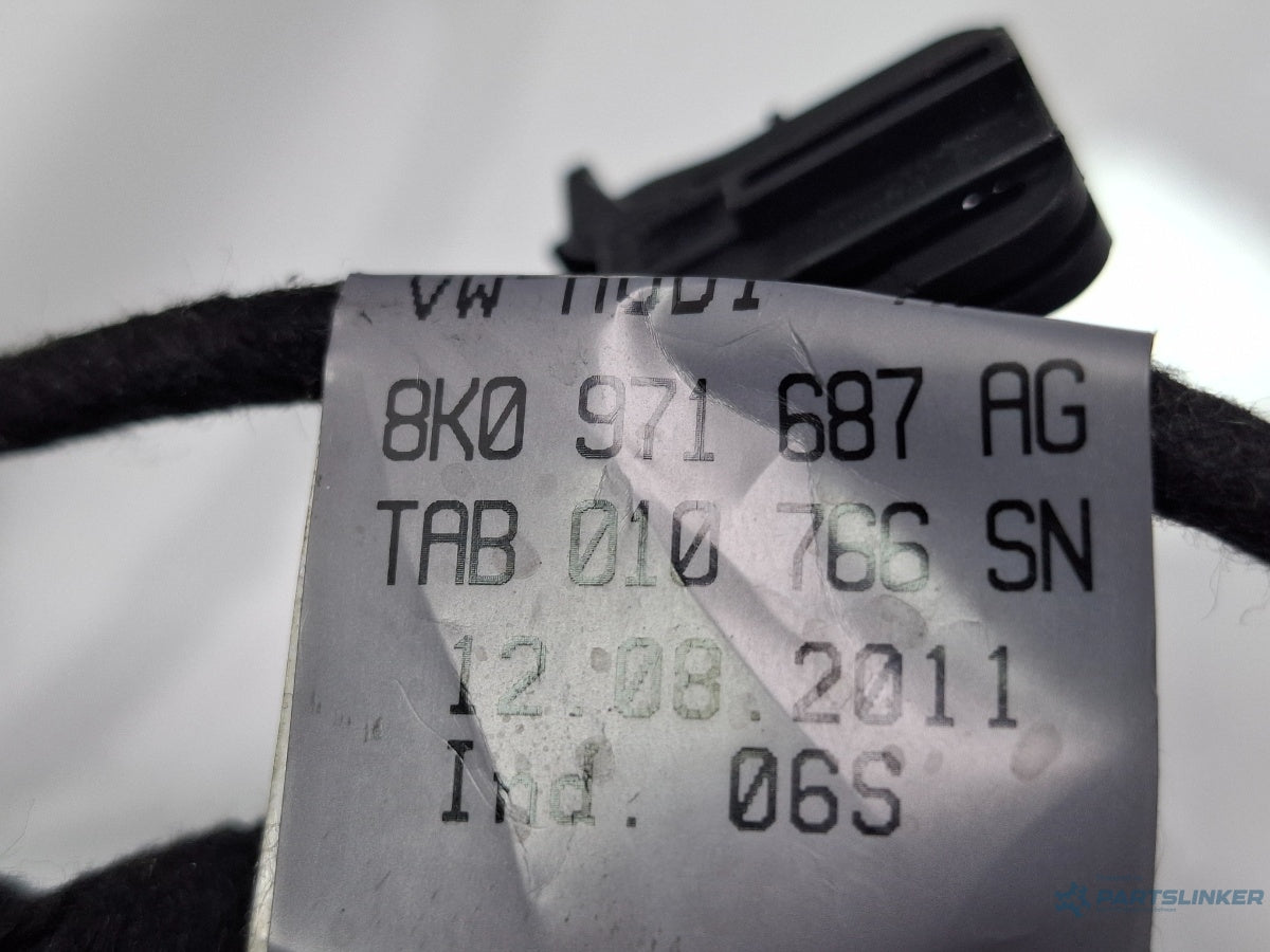 Instalatie electrica usa stanga spate AUDI A4 IV 8K2, B8 2007 - 2015 TDI CAGB, CJCB, CSUB 8K0971687AG