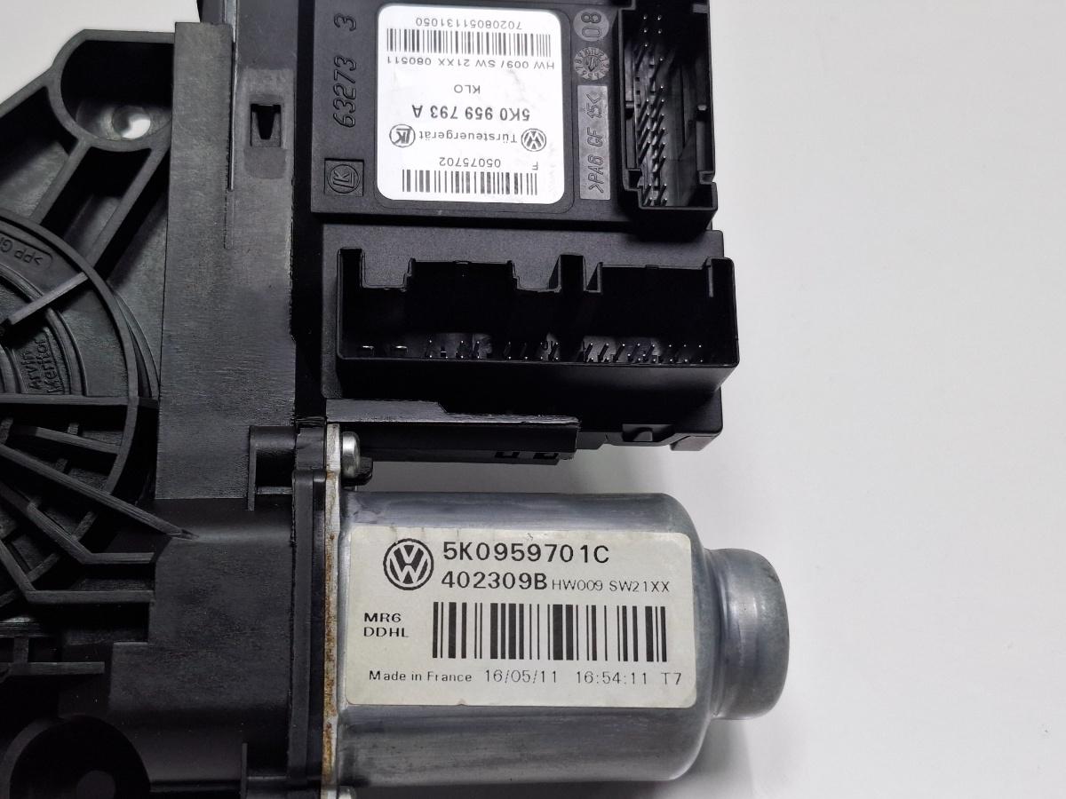 Motoras macara stanga fata VOLKSWAGEN GOLF VI 5K1_ 2011 TDi BlueMotion CAYC 77KW|105HP 2011