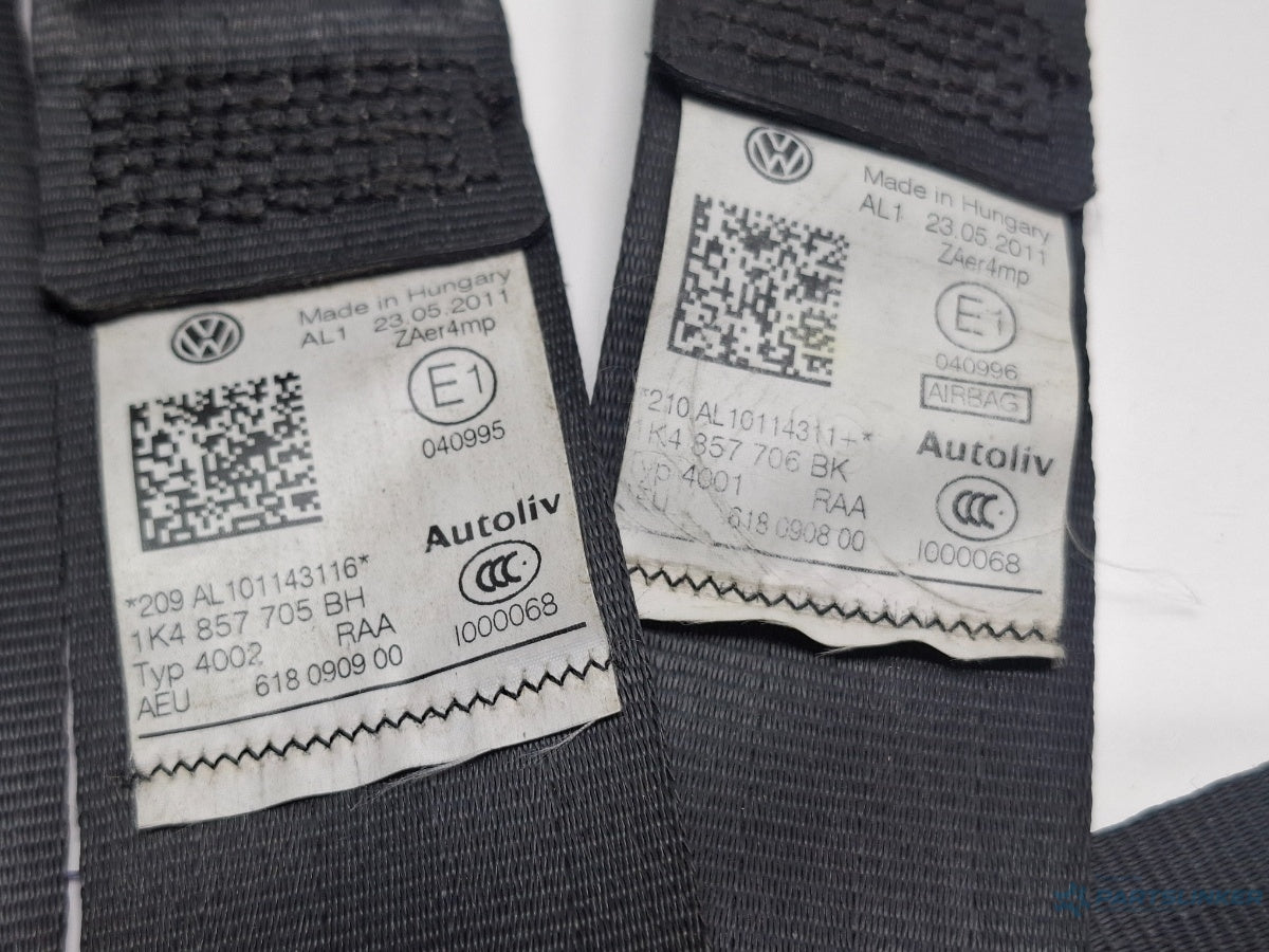 Centuri siguranta fata VOLKSWAGEN GOLF VI 5K1_ 2008 - 2012 TDi BlueMotion CAYC 1K4857705BH , 1K4857706BK