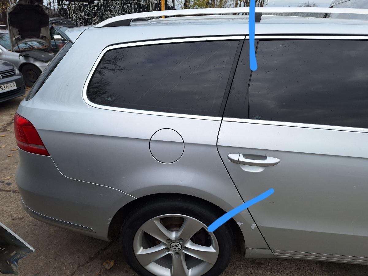 Aripa spate dreapta VOLKSWAGEN PASSAT B7 365 Variant / Kombi 2010 - 2014 , gri LA7W