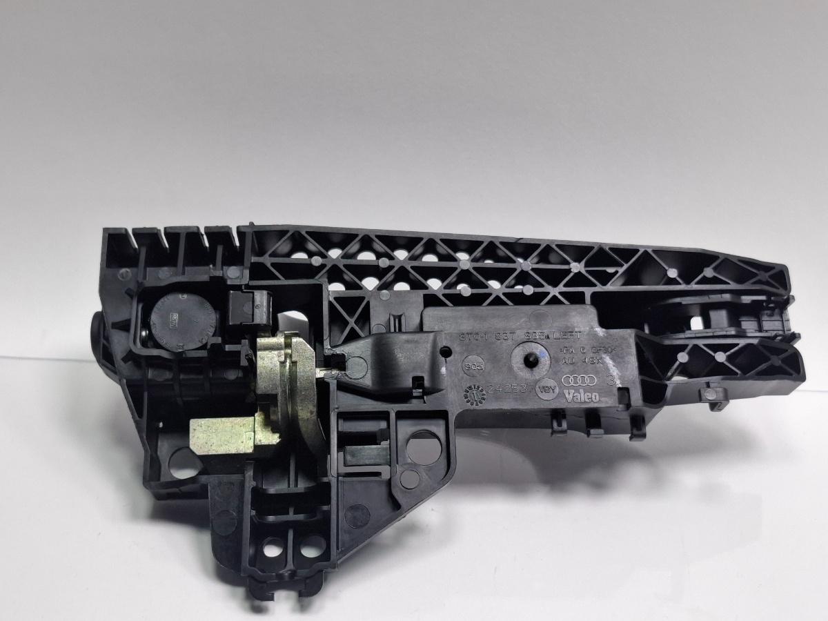 Maner cu suport exterior usa stanga spate AUDI A4 IV Avant 8K5, B8 2007 - 20152.0 TDI CAGA, CJCA, CMEA, CMFA 8T0837885A