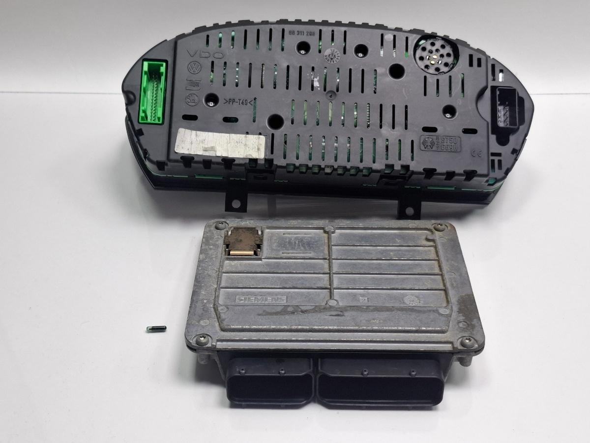 Kit pornire SKODA FABIA 6Y2 1999 - 2008 1.4 MPI ATZ SIEMENS 5WP4330205 047906033A , 6Y1919880C