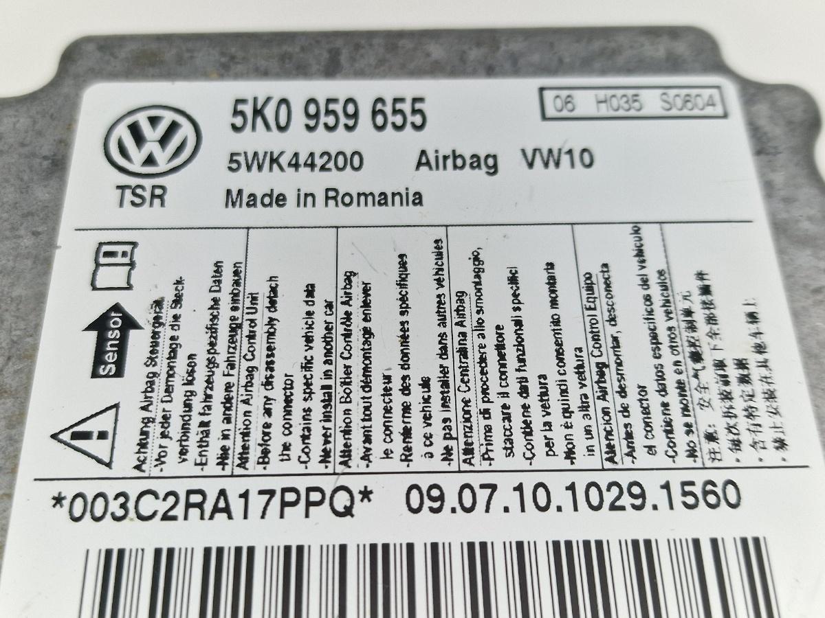 Calculator airbag VOLKSWAGEN GOLF VI 5K1 2008 - 20132.0 TDI CBDC, CLCA 5K0959655
