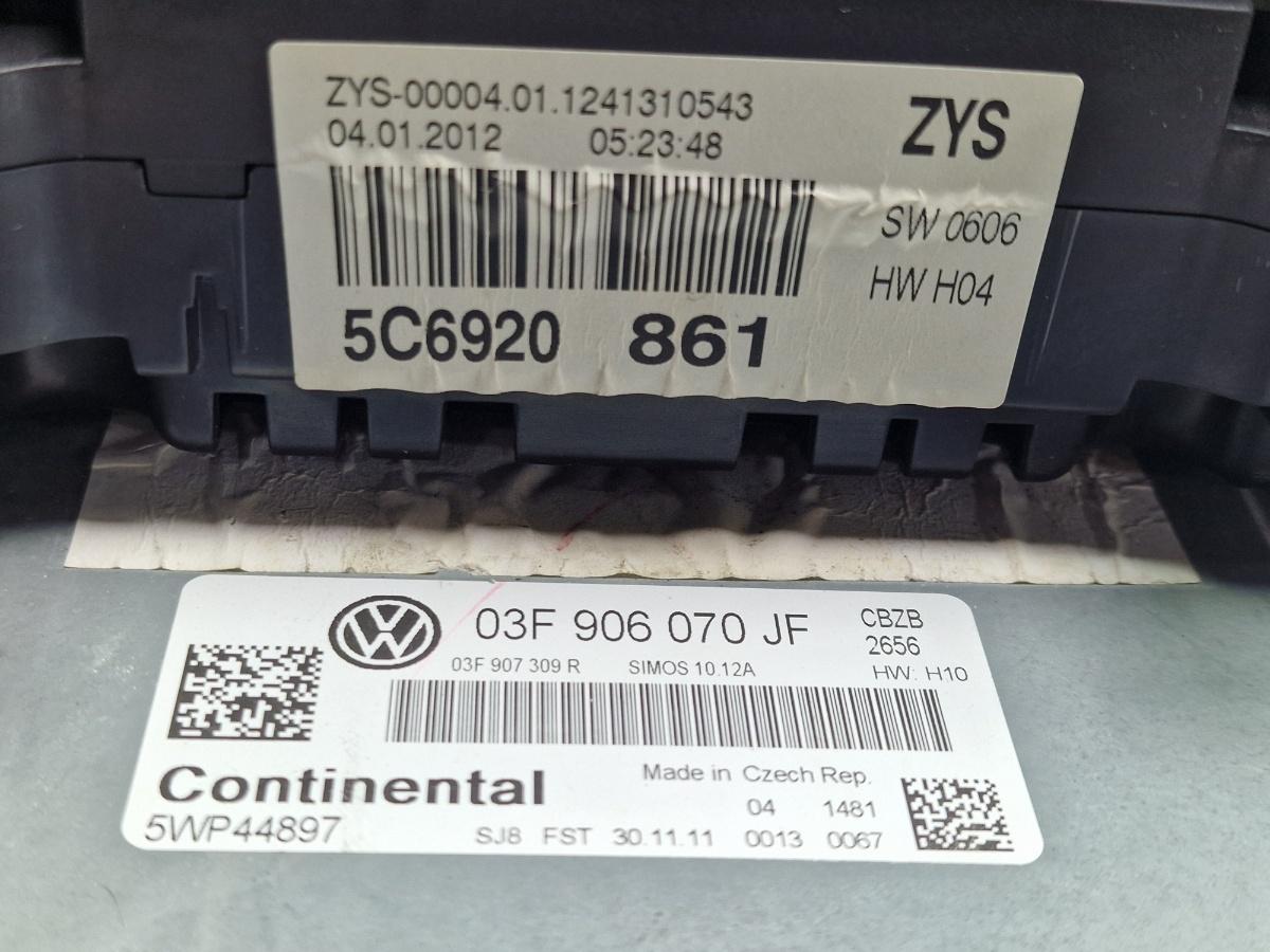 Kit pornire VOLKSWAGEN JETTA IV 162 2009 - 2015 1.2 TSI CBZB Continental 5WP44897 03F906070JF , 5C6920861