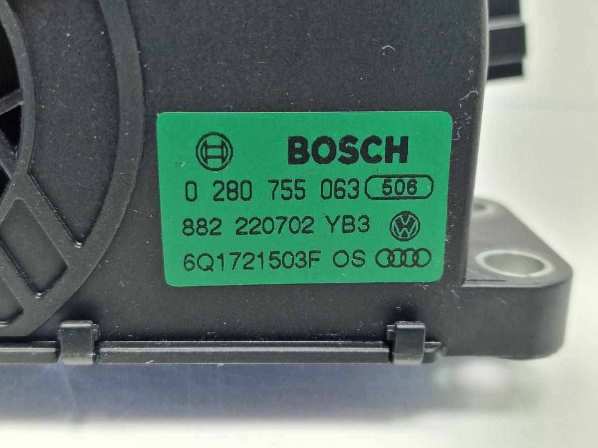 Pedala acceleratie SKODA FABIA II 542 2006 - 20141.2 1.2 1.2 BBM, CHFA BOSCH 0280755063 6Q1721503F