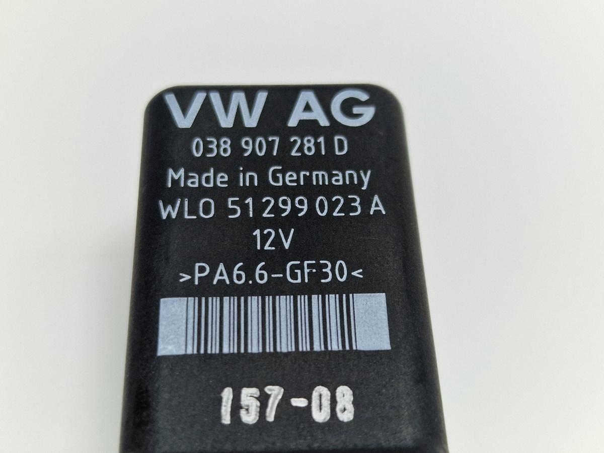 Releu bujii VOLKSWAGEN TIGUAN 5N_ 2007 - >2.0 TDI 4motion CBAB, CFFB, CLJA 038907281D