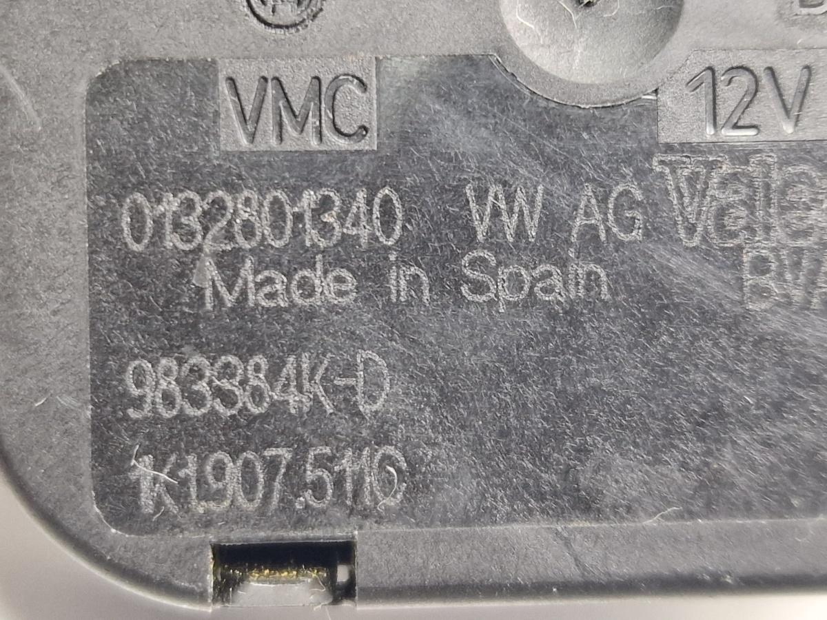 Motoras reglaj aeroterma V158 SKODA OCTAVIA 1Z3 2004 - 20131.9 TDI BJB, BKC, BLS, BXE BOSCH 0132801340 1K1907511C