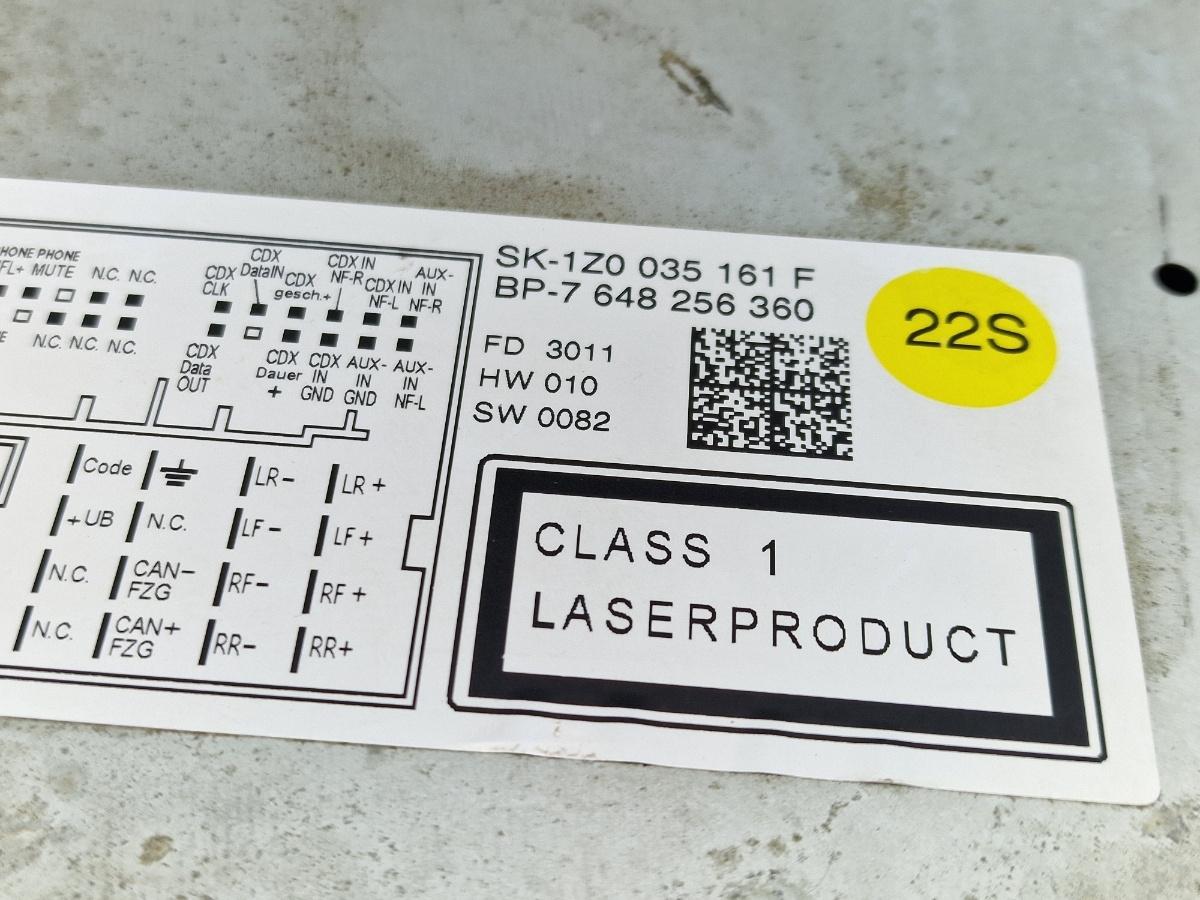 Radio /cd swing SKODA OCTAVIA 1Z3 2004 - 20132.0 TDI 16V BKD, CFHC, CLCB 1Z0035161F