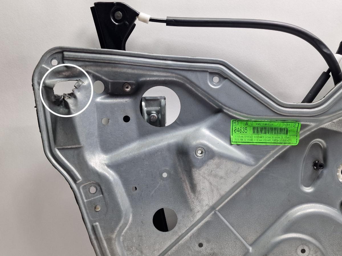 Macara geam stanga fata SEAT TOLEDO II 1M2 1998 - 20061.6 16V AUS, AZD, BCB 1M0837461A