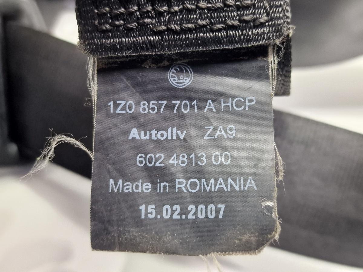 Centura siguranta stanga fata SKODA OCTAVIA II Combi 1Z5 2004 - 20132.0 TDI 16V BKD, CFHC, CLCB 1Z0857701A