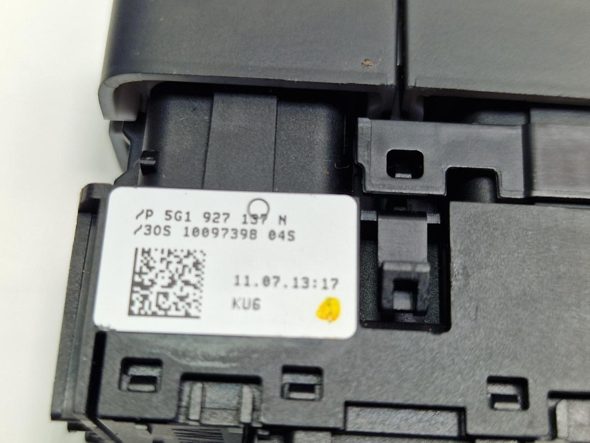Bloc butoane consola VOLKSWAGEN GOLF VII 5G1 2013 2.0 TDi BlueMotion 110KW|150HP 2013