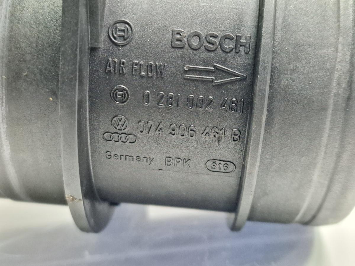Debitmetru SKODA OCTAVIA 1Z3 2004 - 2013 2.0 TDI 16V BKD, CFHC, CLCB BOSCH 0281002461 074906461B