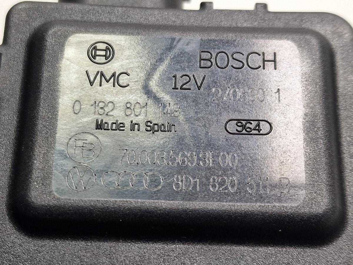 Motoras aeroterma V213 AUDI A4 Avant 8D5, B5 1994 - 2001 1.6 1.6 1.6 ALZ BOSCH 0132801149 8D1820511B