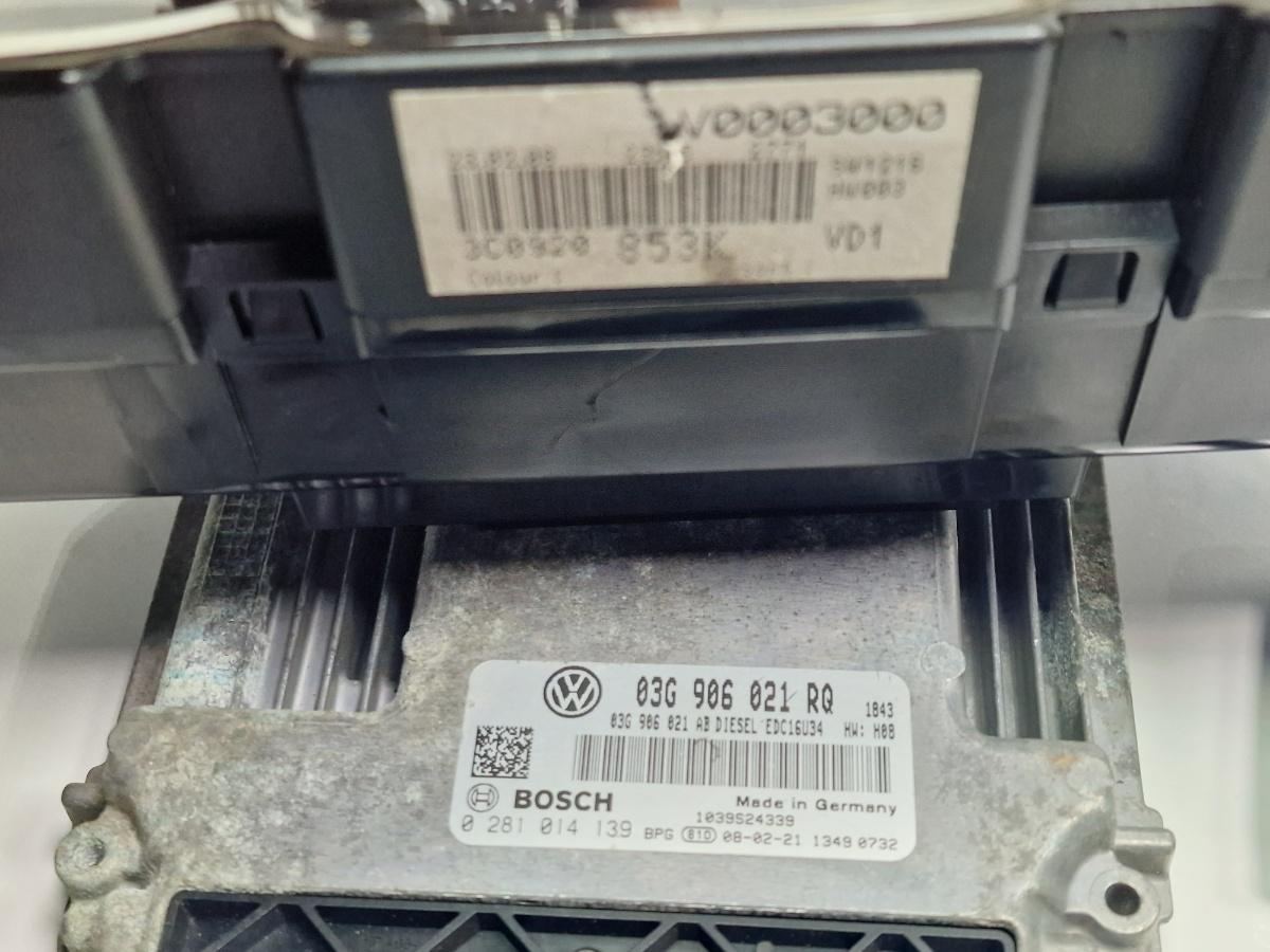 Kit de pornire VOLKSWAGEN PASSAT Variant 3C5 2005 - 2011 1.9 TDI BKC, BLS, BXE BOSCH 0281014139 03G906021RQ