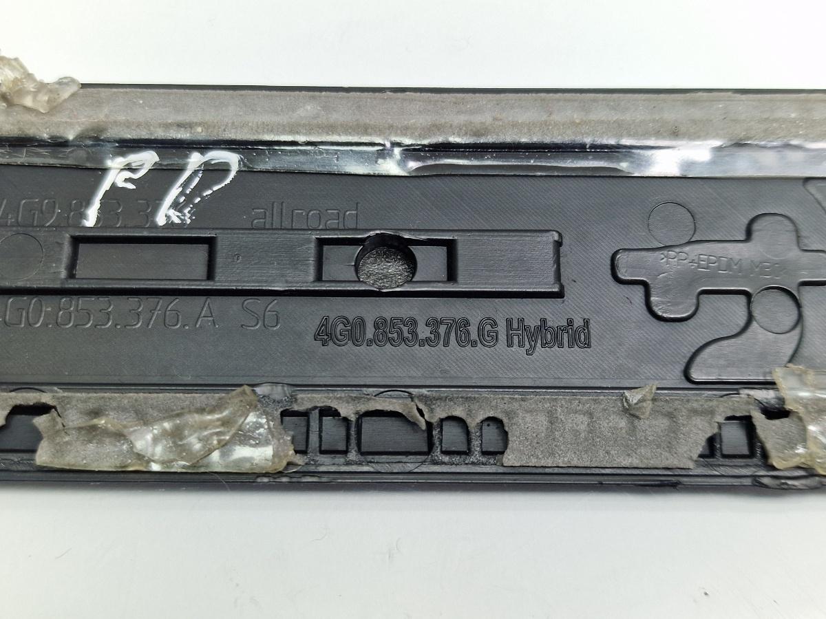 Ornament prag dreapta spate AUDI A6 IV Avant 4G5, C7, 4GD 2011 - 2018 2.0 TDI CSUD, DDCB 4G0853376G