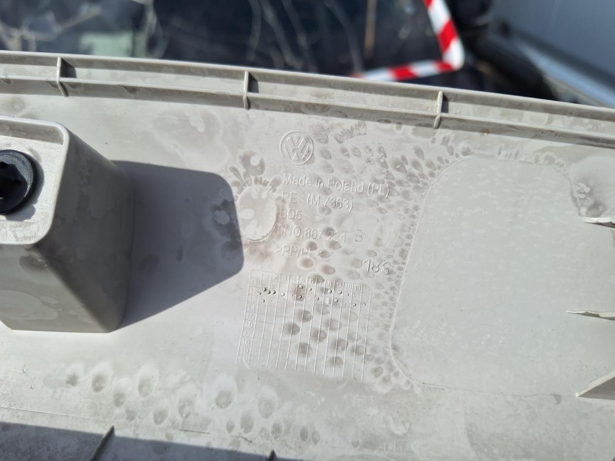 Ornamente stalp (A) dreapta VOLKSWAGEN TIGUAN 5N_ 2007 -> 2.0 TDI CBAB, CFFB 5N0867243B