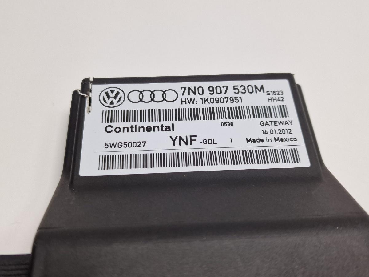 Modul gateway VOLKSWAGEN JETTA IV 162, 163, AV3, AV2 2009 -> 1.2 TSI CBZB Continental 5WG50027 7N0907530M
