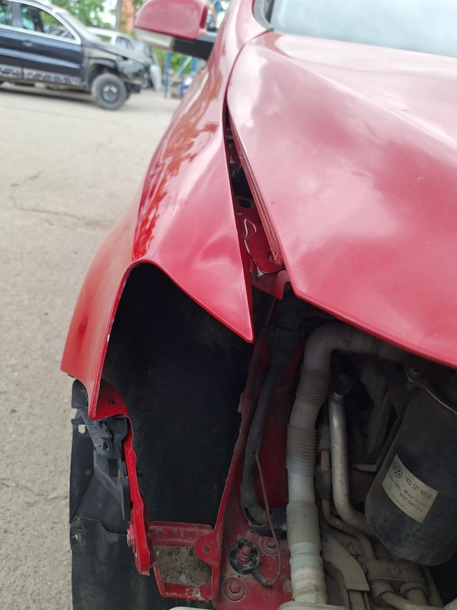 Aripă față dreapta VOLKSWAGEN GOLF PLUS 5M1, 521 2006 1.9 TDI BXE 77KW|105HP 2006