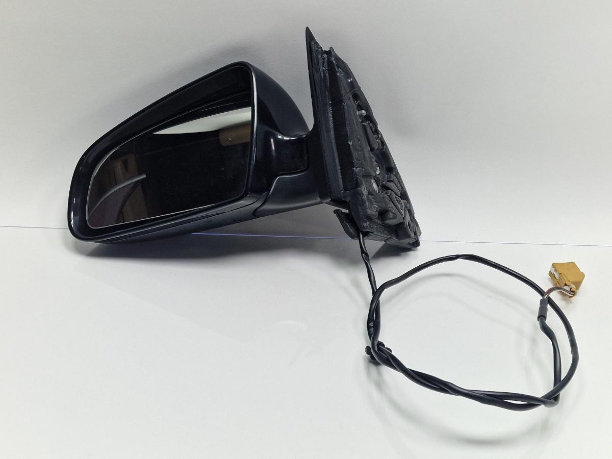Oglinda electrica stanga AUDI A4 III 8EC, B7 2004 - 2008 negru LZ9Y 8E1858531AA