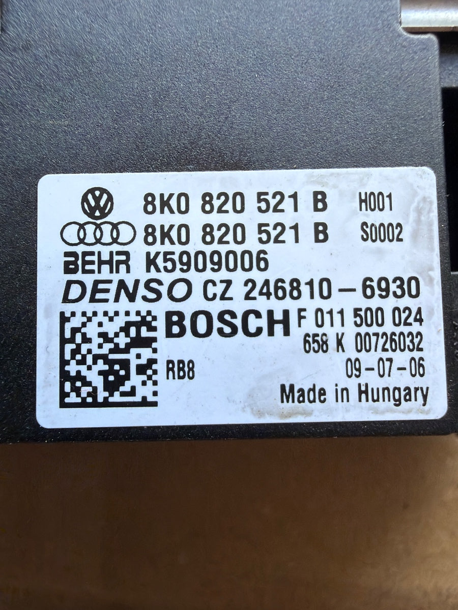 Releu aeroterma AUDI A4 IV Avant 8K5, B8 2007 - 2015 2.0 TDI CAGA, CJCA, CMEA, CMFA 8K0820521B
