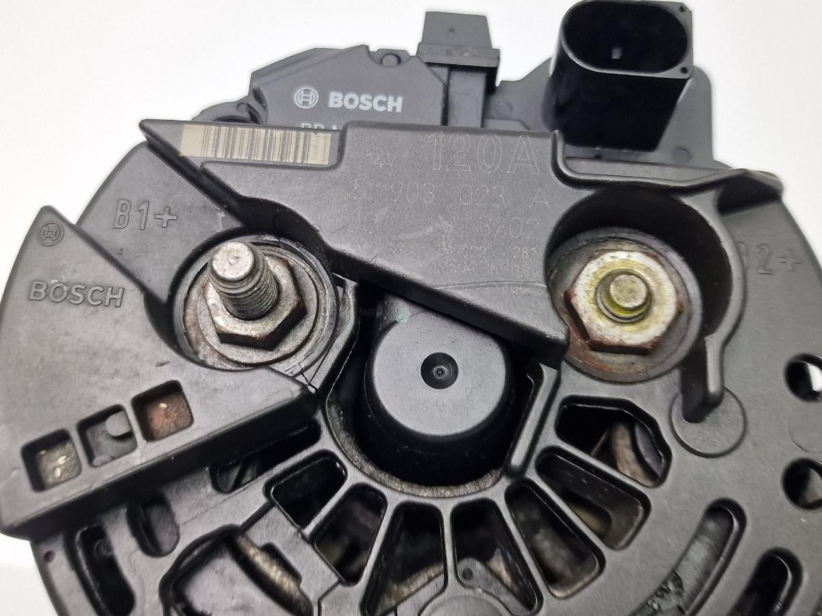 Alternator 120A VOLKSWAGEN POLO 9N_ 2001 - 2012 1.4 TDI AMF, BAY BOSCH 045903023A