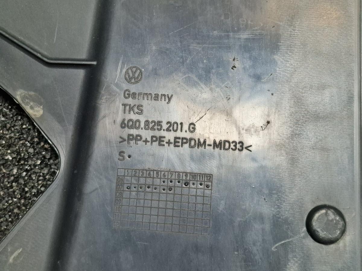 Scut protecție podea SKODA FABIA Combi 6Y5 2007 1.2 BME 47KW|64HP 2007