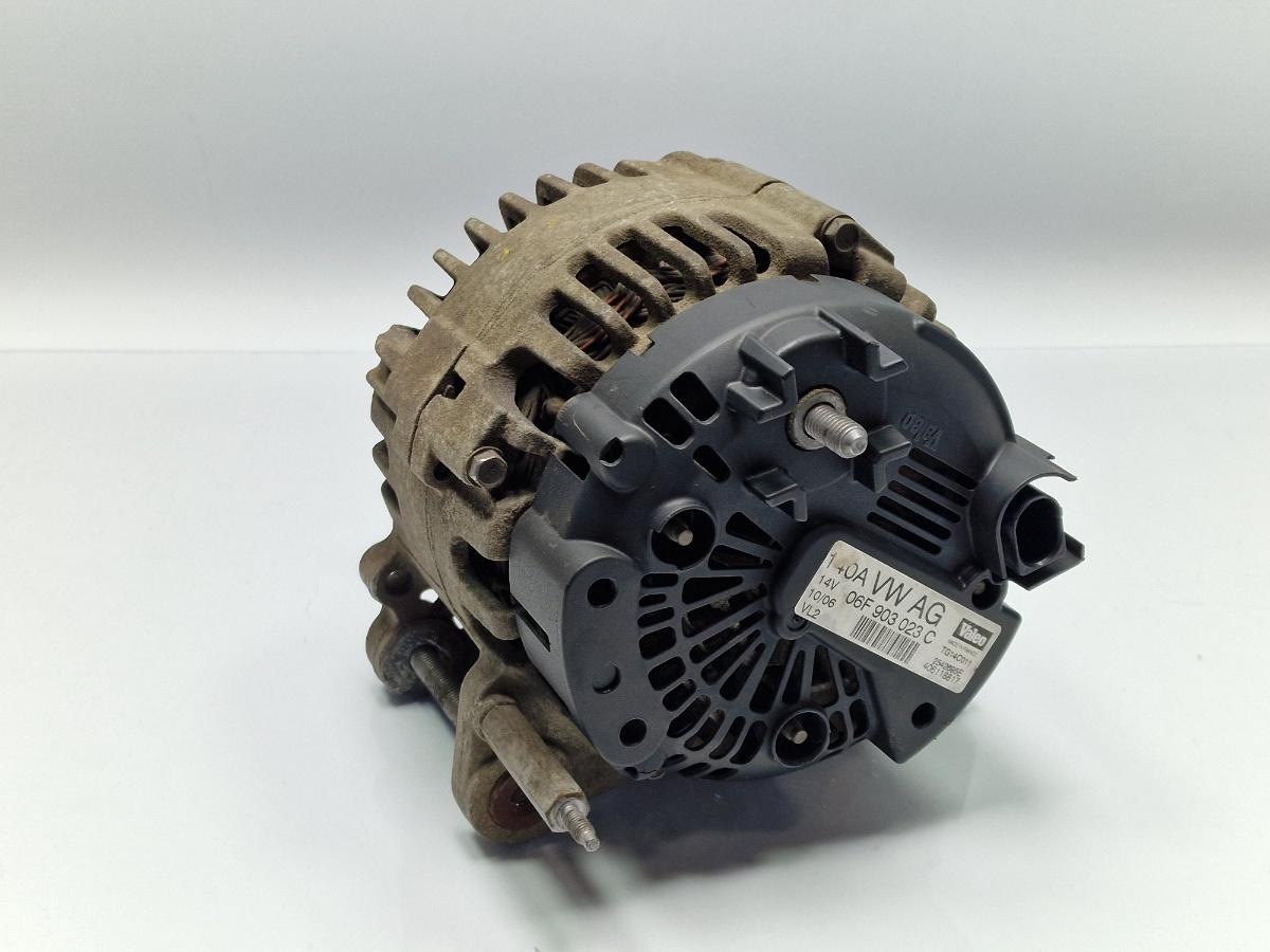 Alternator 140A VOLKSWAGEN TRANSPORTER V Box 7HA, 7HH, 7EA, 7EH 2003 -> 1.9 TDI BRS Valeo 06F903023C