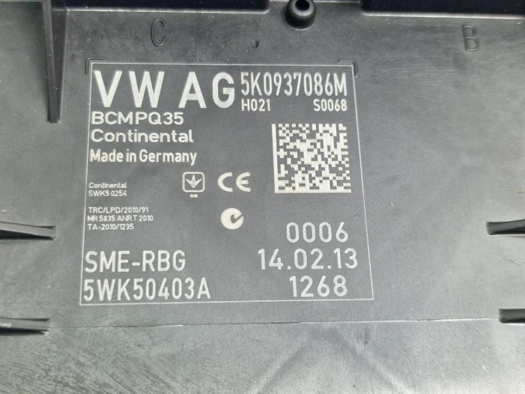 Modul confort VOLKSWAGEN TIGUAN 5N_ 2013 2.0 TDI CFFB 103KW|140HP 2013