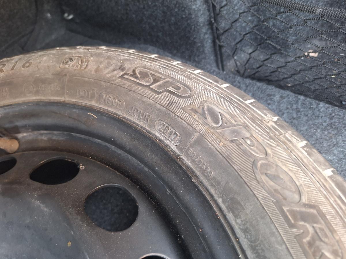 Roata de rezerva R16 205/55 ET50 PCD 5X112 5K0601027A VOLKSWAGEN JETTA VI 162/163 2010 - 2018