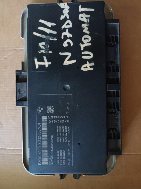 Frm bmw f10 f11 seria 5 frm3 61359232200901 9232200 sn-nr2000085572 2040752102300