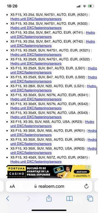 Pompa abs/dsc bmw F15 F16 X5 X6 F85 F86, 2012-2019