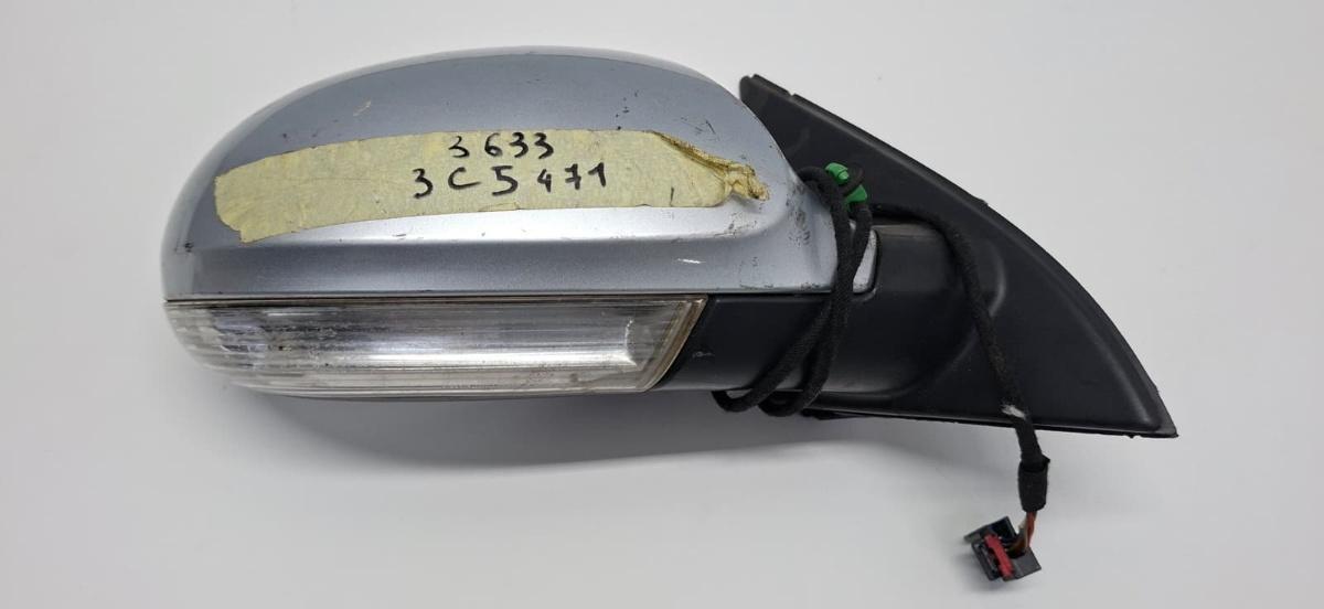 Oglinda dreapta argintie LA7W VOLKSWAGEN PASSAT Variant 3C5 2005 - 2011 3C0857934