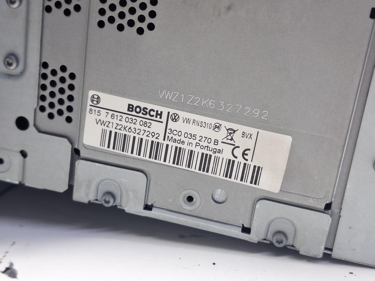 RNS 310 VOLKSWAGEN PASSAT 365 2010 - 2014 1.6 TDi BlueMotion CAYC 3C0035270B