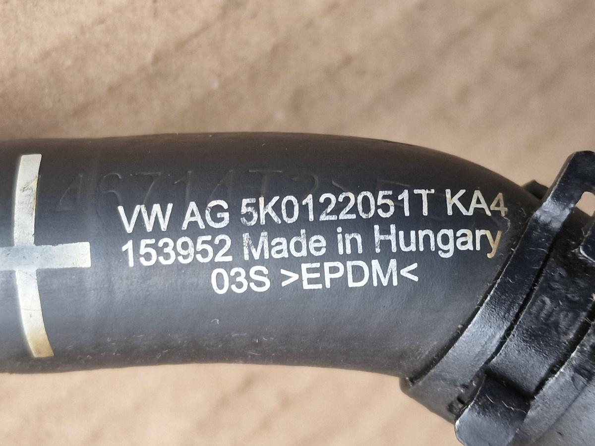 Furtun apa VOLKSWAGEN JETTA VI 162/163 2010 - 2018 2.0 TDI CLCA, CUUA 5K0122051T