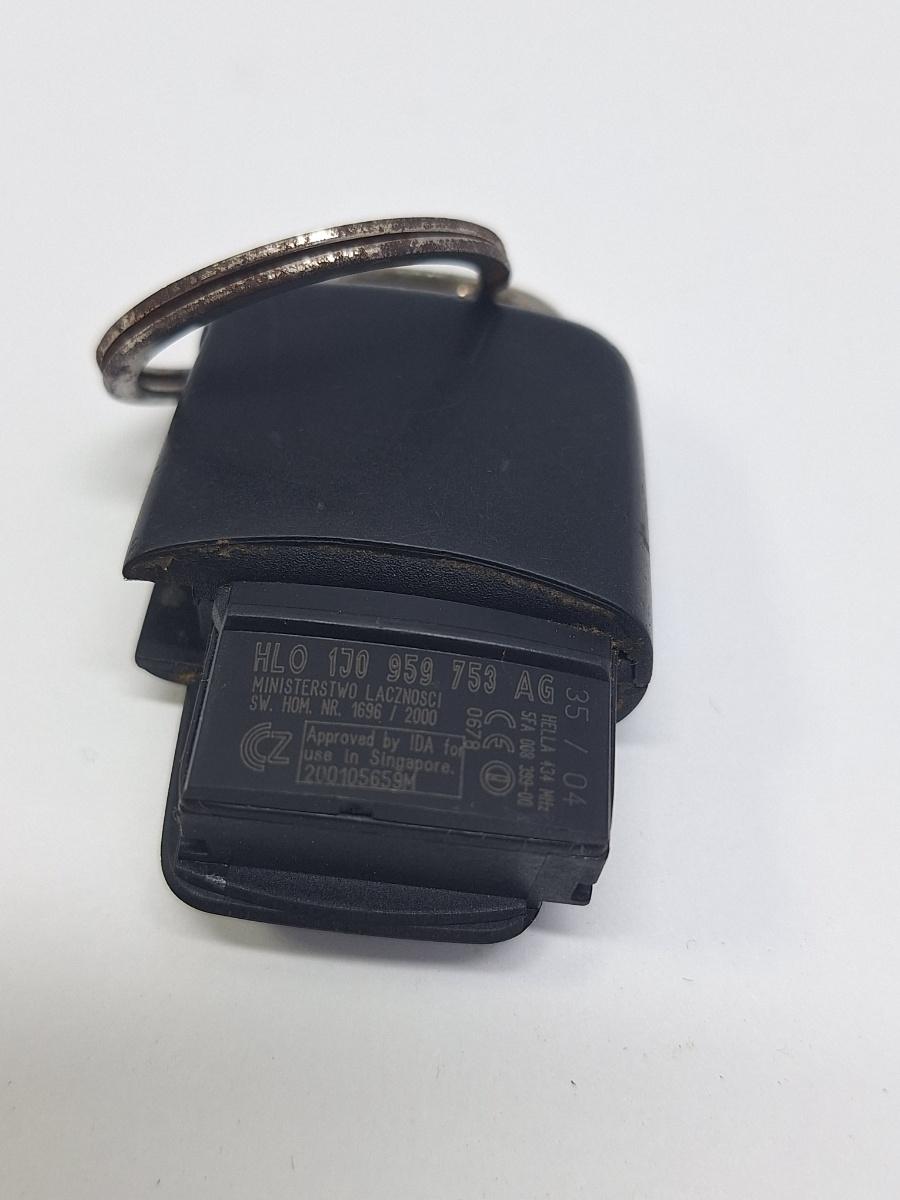 Telecomanda inchidere centralizata VOLKSWAGEN GOLF IV Variant 1J5 1999 - 2006 1.9 TDI ATD, AXR HELLA 434 MHz 1J0959753AG