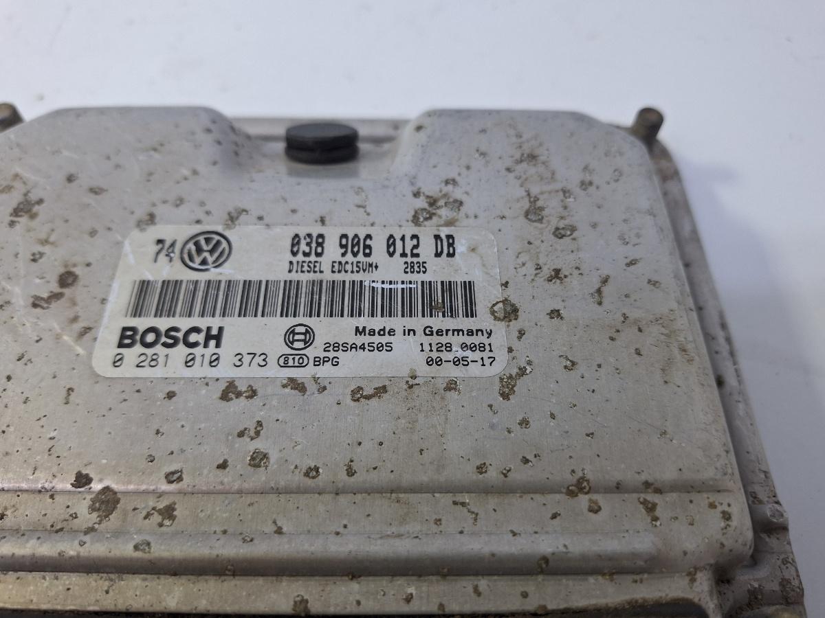 Calculator ECU motor VOLKSWAGEN GOLF IV Variant 1J5 1999 - 2006 1.9 SDI AQM BOSCH 0281010373 038906012DB