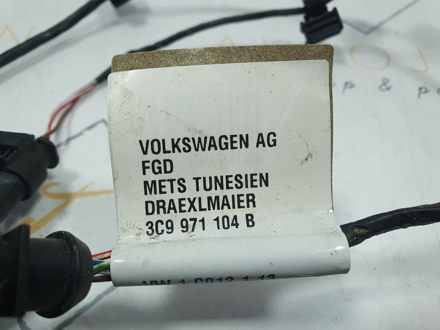 Senzori si instalatie bara spate Volkswagen Passat B6 (3C5) 2.0 TDI 2007