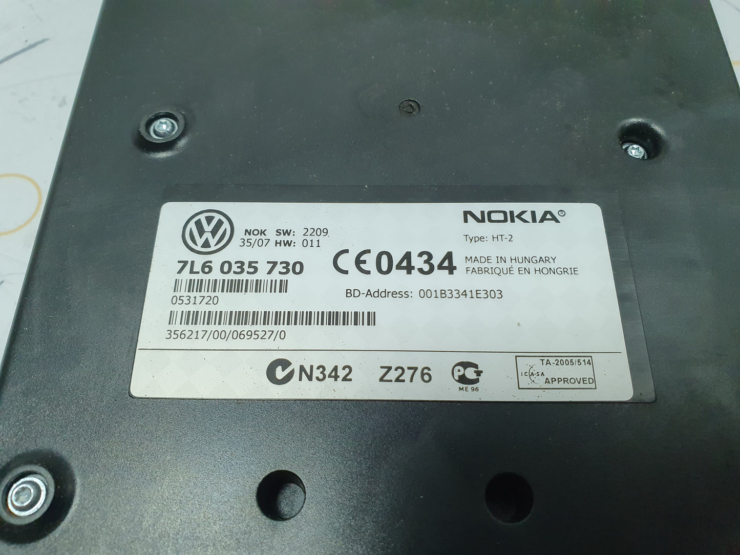 Modul bluetooth Volkswagen Passat B6 (3C5) 2.0 TDI 2007