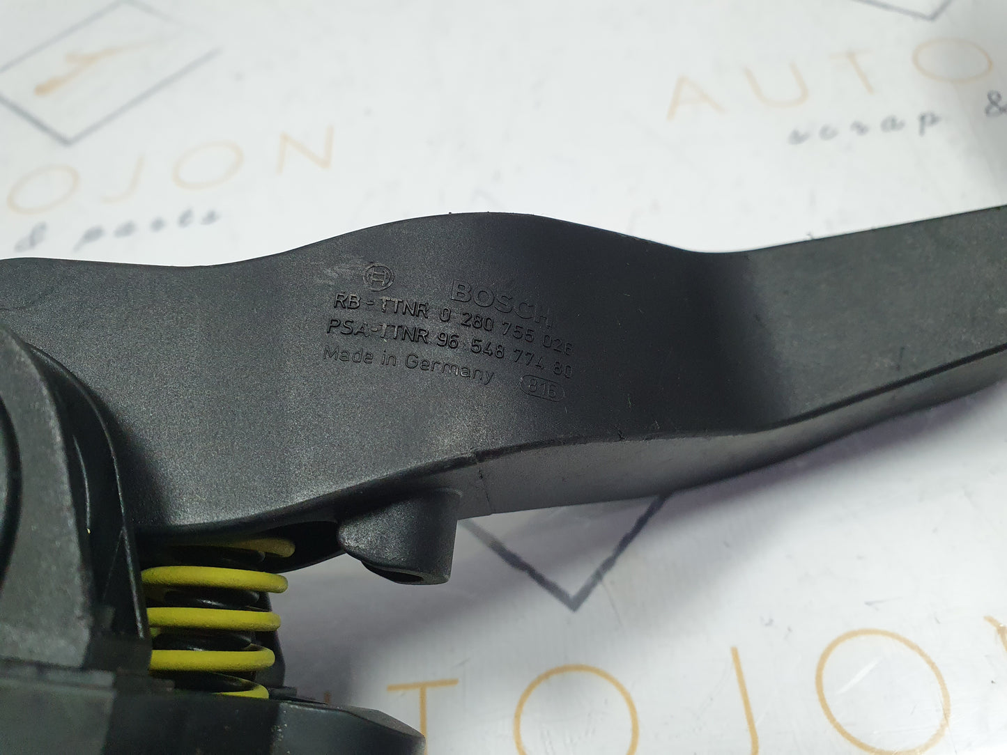 Pedala de acceleratie Peugeot 206 (2A/C) 1.4 HDi 2006